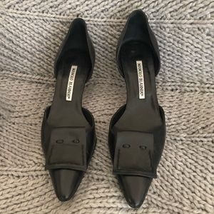 Authentic Manolo Blahnik Black Heels